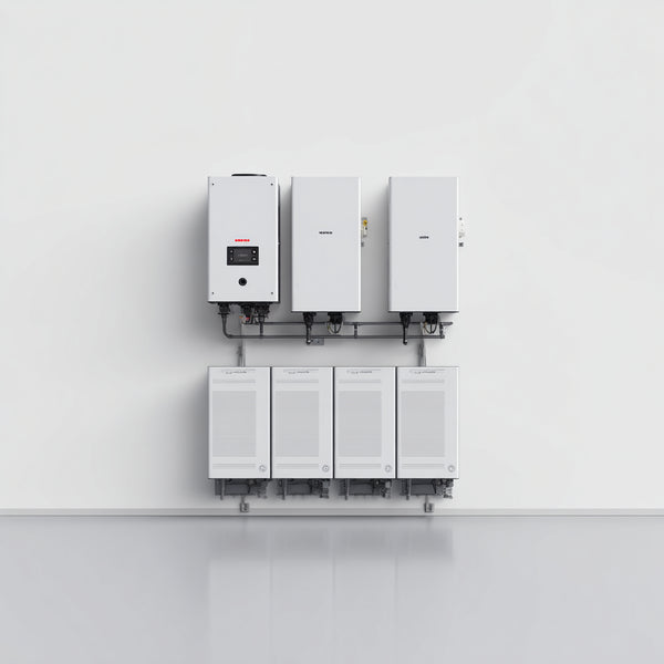 7.6 kW Hybrid Inverter plus 10 kWh Rack Battery Bundle